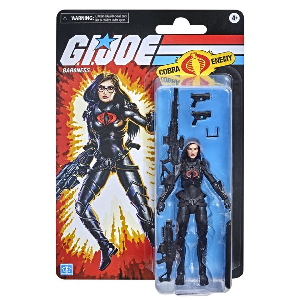 G.I. Joe Classified Series Retro Baroness Hasbro Damaged
